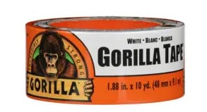2 X 30 YARD "WHITE" GORILLA TAPE